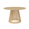 {"alt" => "Clara - wooden dining table, D120cm 4 places"}