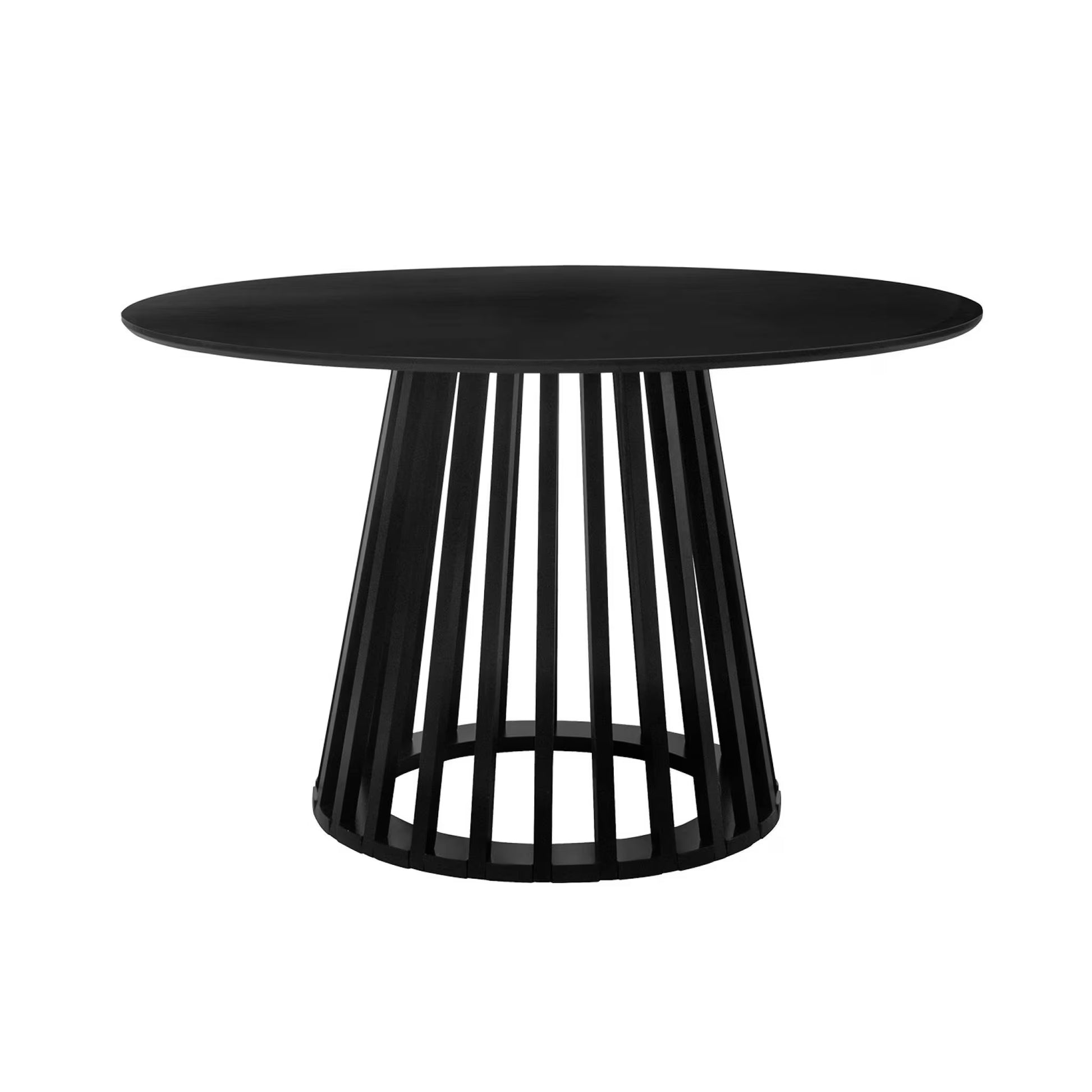 Clara - wooden dining table, D120cm 4 places