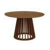 {"alt" => "Clara - wooden dining table, D120cm 4 places"}